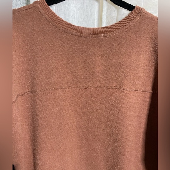 KOLLAR The Textured Pullover Burgundy Size Large - Picture 7 of 11